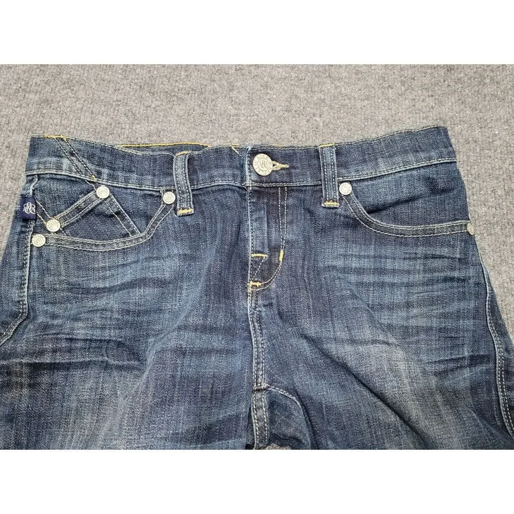 Rock & Republic Berlin Jeans‎ Womens 8 M Blue Denim Stretch Denim
